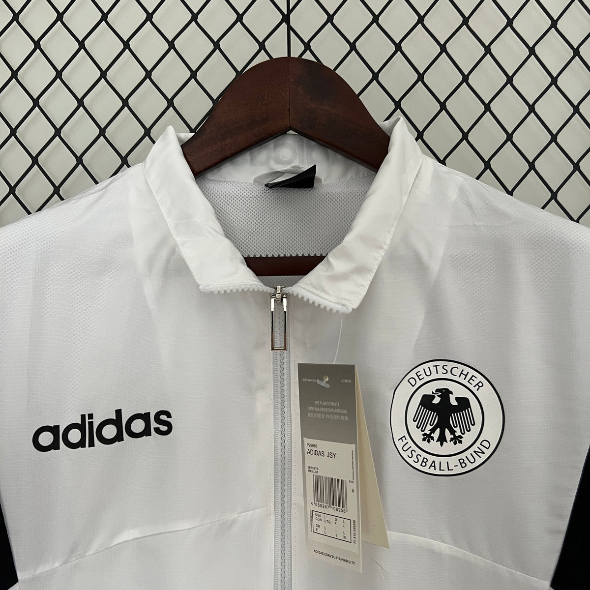 Germany 2024/25 Windbreaker Jacket - White