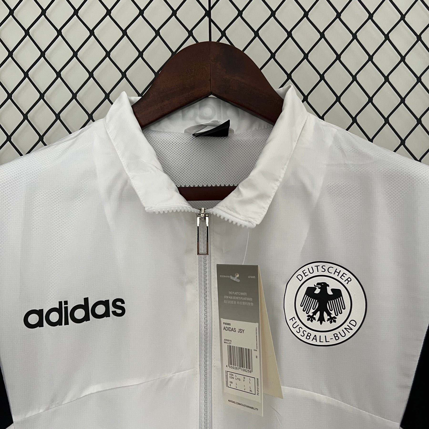 Germany 2024/25 Windbreaker Jacket - White