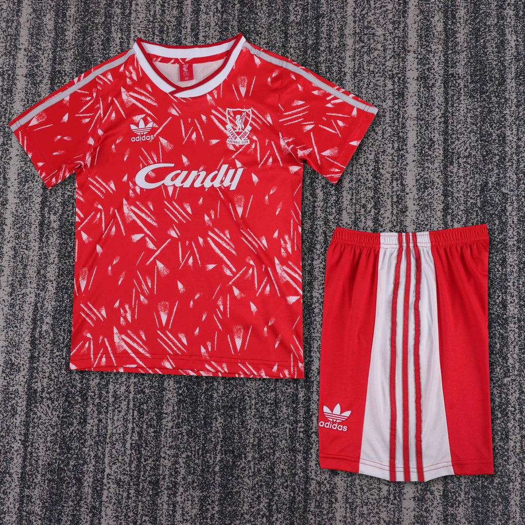 Liverpool 89/90 Children's Home Retro Set