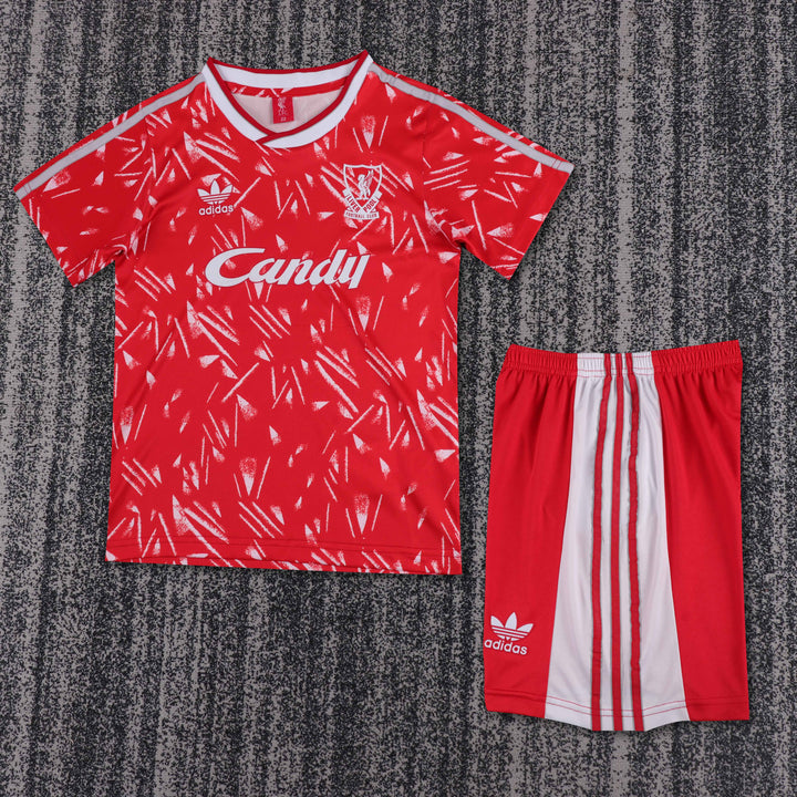 Liverpool 89/90 Children's Home Retro Set