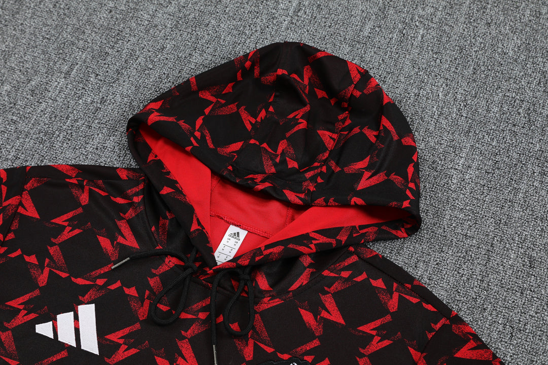 Manchester United 2025/26 Jacket Cap - Black/Red