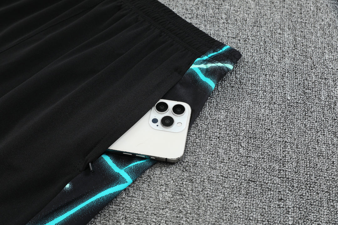 Chelsea 2025/26 Training Kit - Black/Turquoise