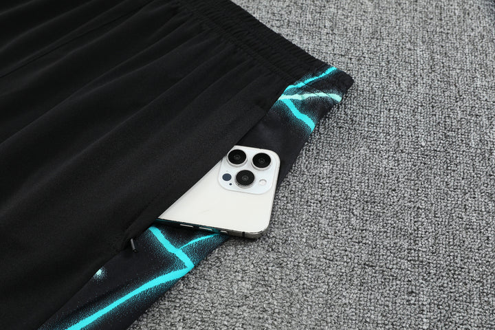 Chelsea 2025/26 Training Kit - Black/Turquoise