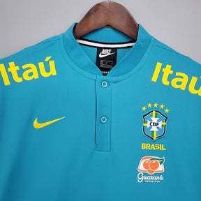 Brazil Pre-Match 21/22 Shirt - Blue