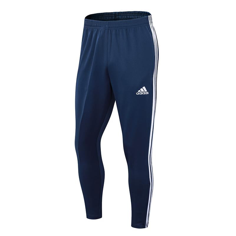 Adidas Training Pants - Navy Blue/White