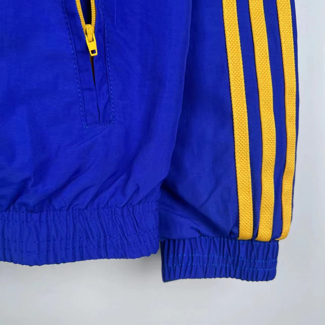 Manchester United Reversible Windbreaker Jacket - Green/Blue