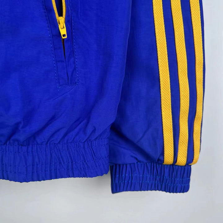 Manchester United Reversible Windbreaker Jacket - Green/Blue