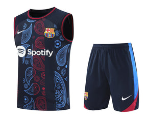 BARCELONA TANK TOP SET 24/25 - DARK BLUE