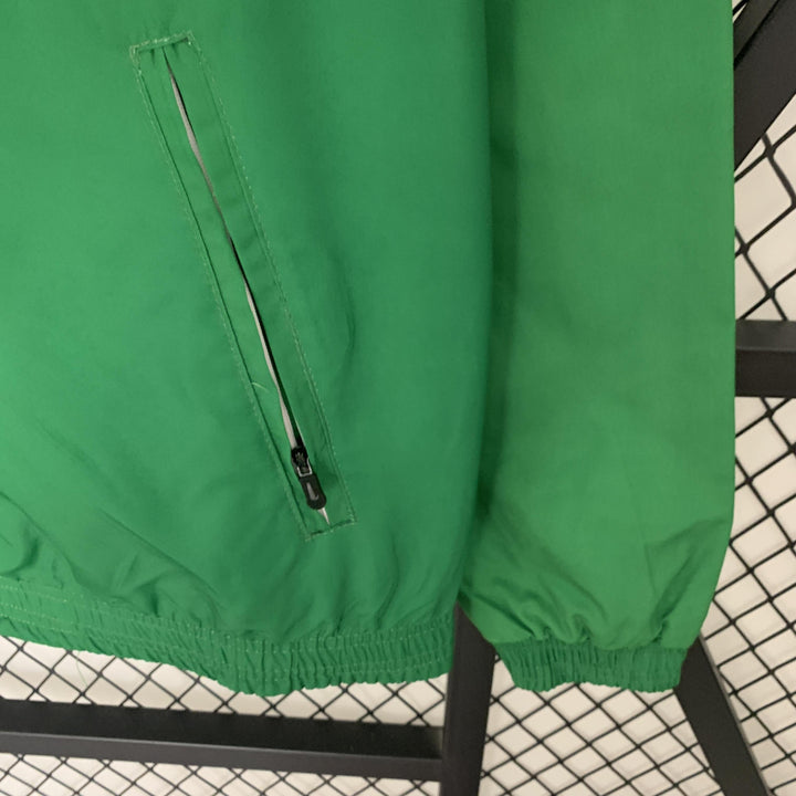 Jamaica Reversible Windbreaker Jacket - Green/Yellow