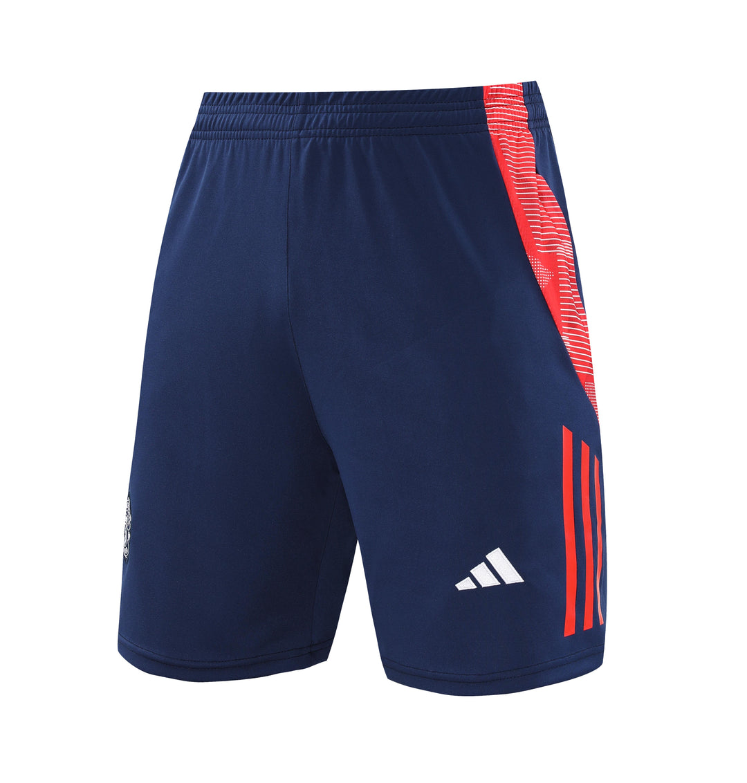 Manchester United 2024/25 Training Short - Navy Blue/Orange