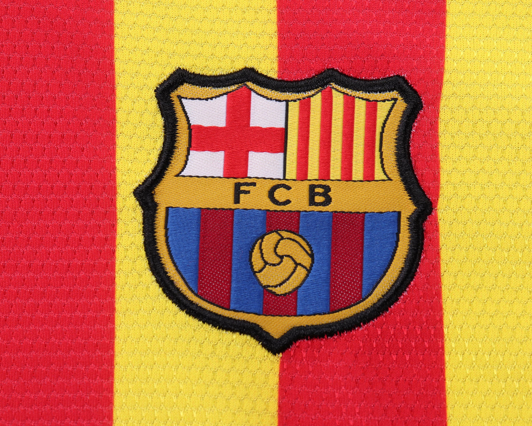 Barcelona 13/14 Children's Away Retro Set