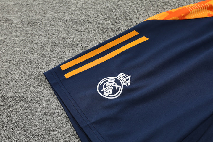 Real Madrid 2024/25 Training Short - Navy Blue/Yellow