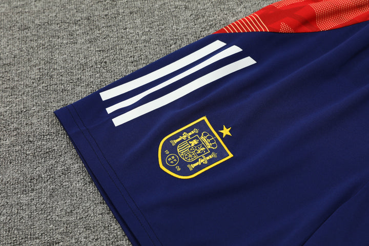 Spain 2024/25 Training Short - Navy Blue/Red