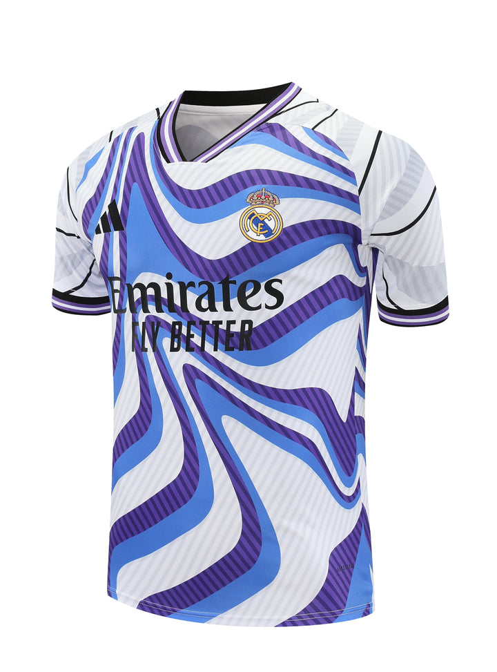 Real Madrid 2025/26 Training Shirt - White/Blue