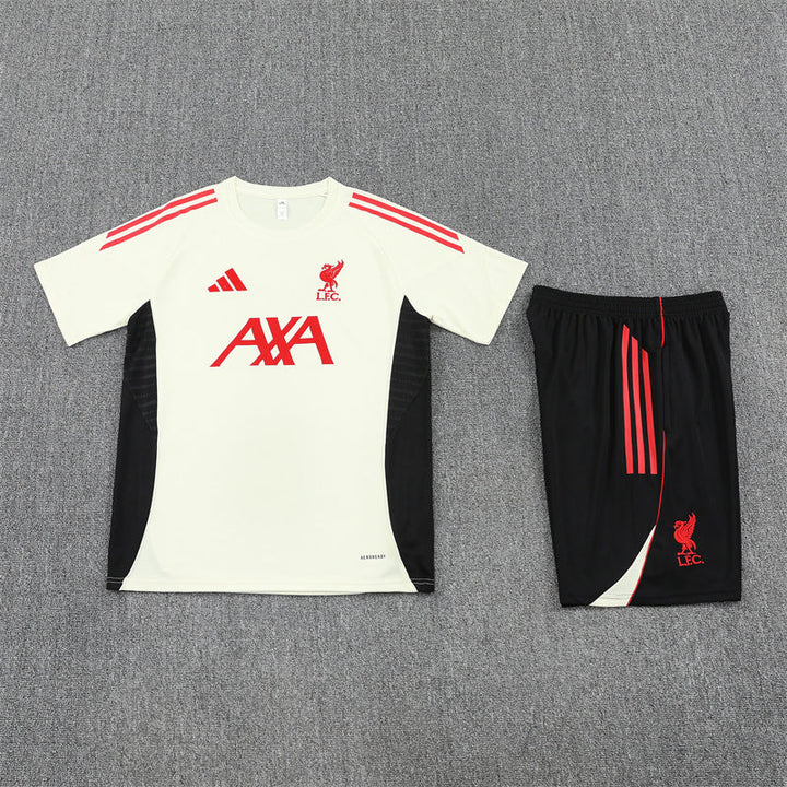 Liverpool Training Kit 25/26 - Cream/Black