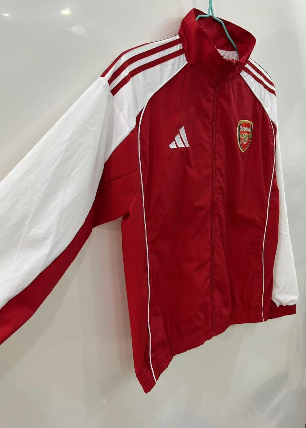 Arsenal 2025/26 Windbreaker Jacket - Red