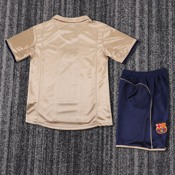 Barcelona 01/02 Children's Away Retro Set
