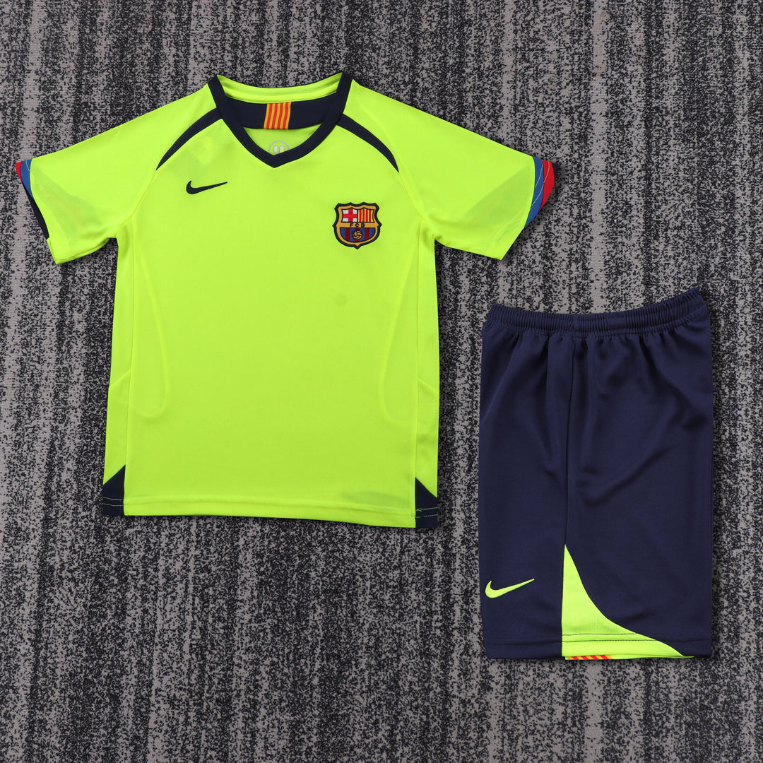 Barcelona 05/06 Children's Away Retro Set
