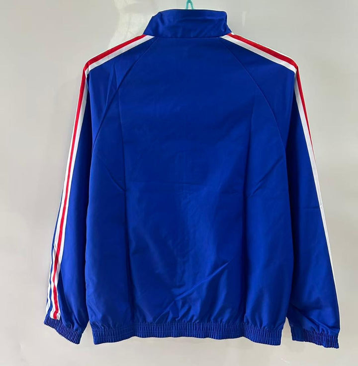 France 1998 Reversible Windbreaker Jacket - Blue/White