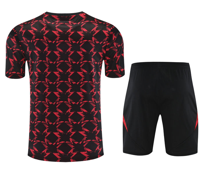 Manchester United 2025/26 Training Kit - Red/Black