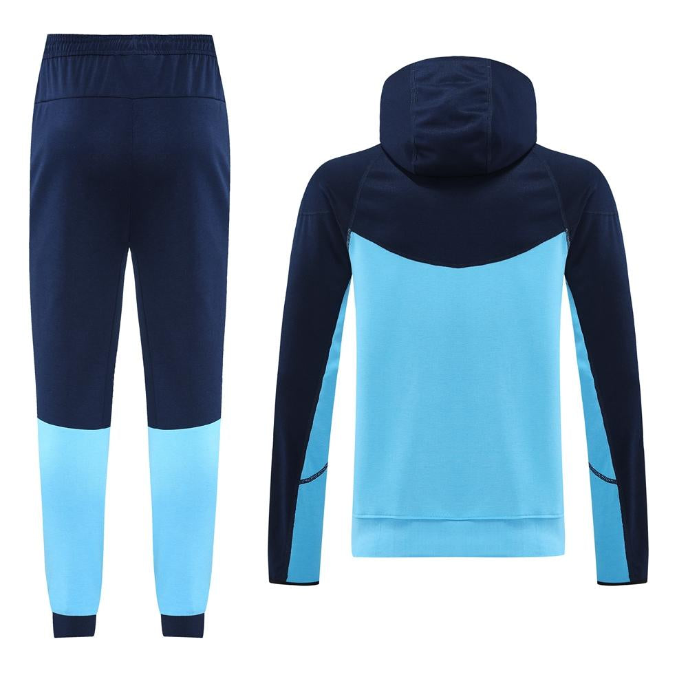 Nike Tech Fleece Set – Dark Blue/Light Blue