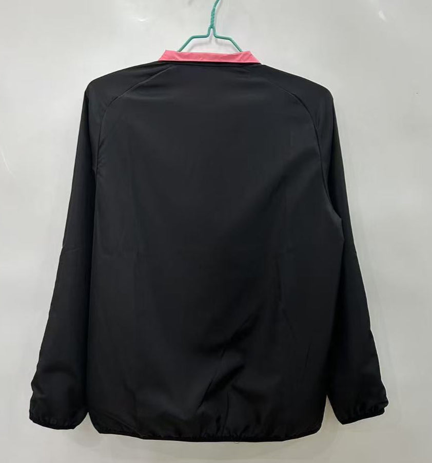 Inter Miami Windbreaker Jacket - Black/Pink