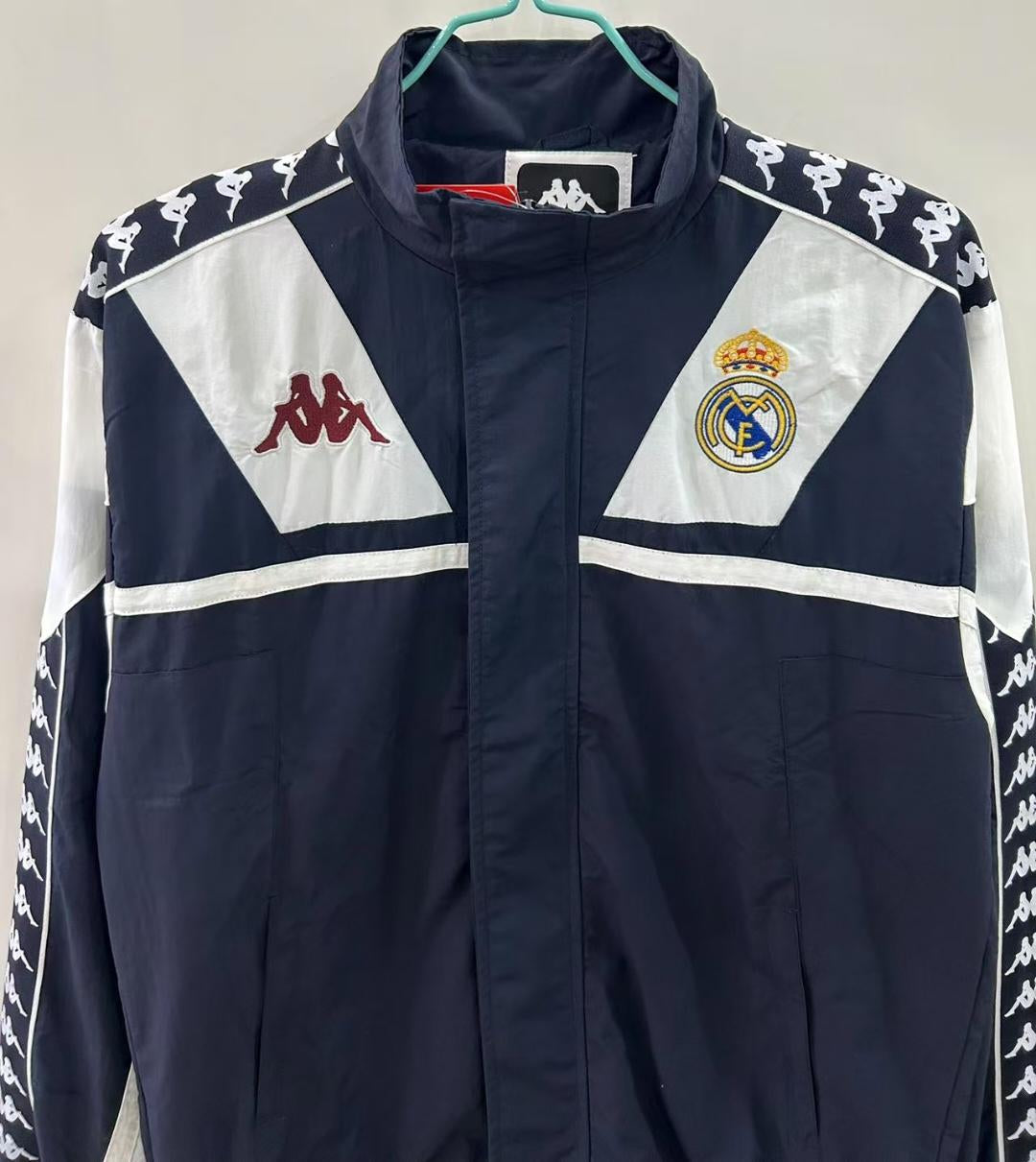 Real Madrid 1967 Windbreaker Jacket - Navy Blue