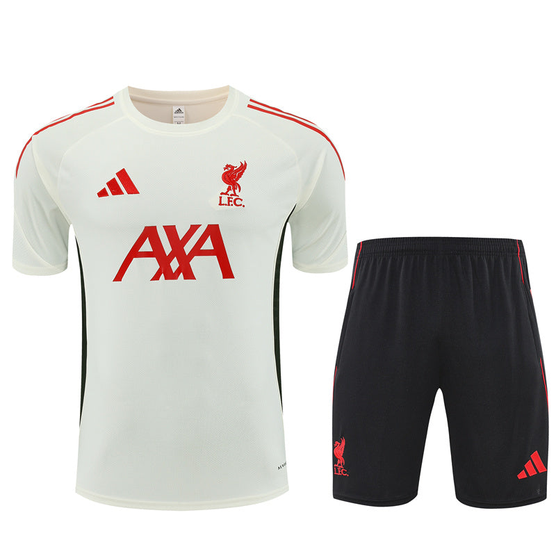 Liverpool Training Kit 25/26 - Cream/Black