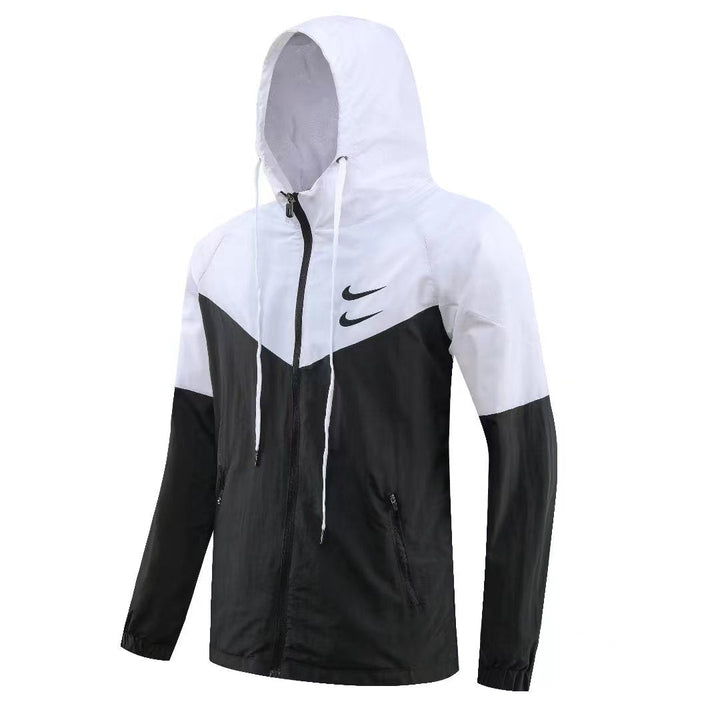 Nike Windbreaker Jacket - White/Black