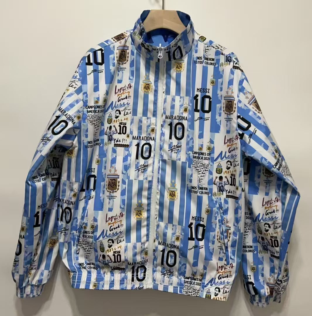 Argentina Reversible Windbreaker Jacket - Special Edition 2024