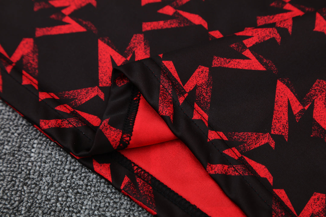 Manchester United 2025/26 Training Kit - Red/Black