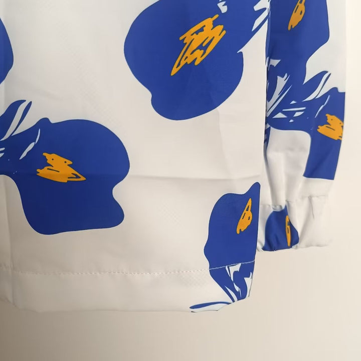 France Windbreaker Jacket - White