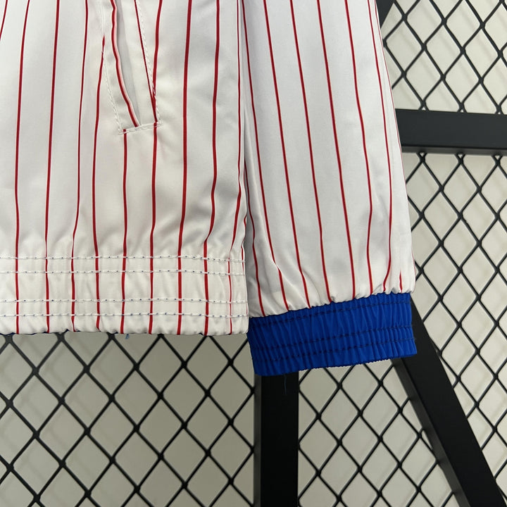 France Reversible Windbreaker Jacket - White/Blue
