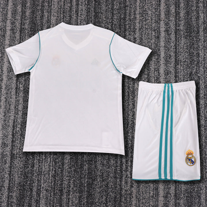 Real Madrid 17/18 Children's Home Retro Set