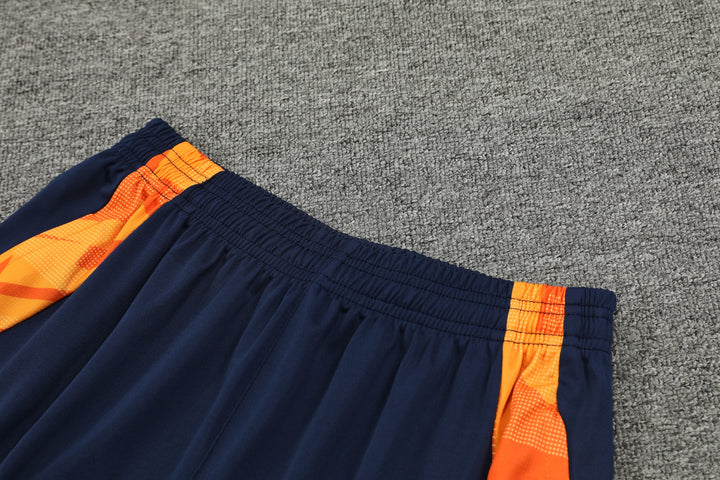 Real Madrid 2024/25 Training Kit - Light Blue/Orange
