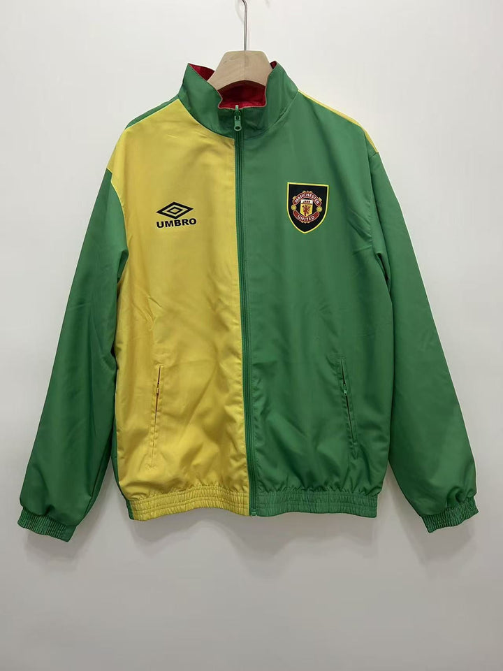 Manchester United 1906/07 Reversible Windbreaker Jacket - Red/Green