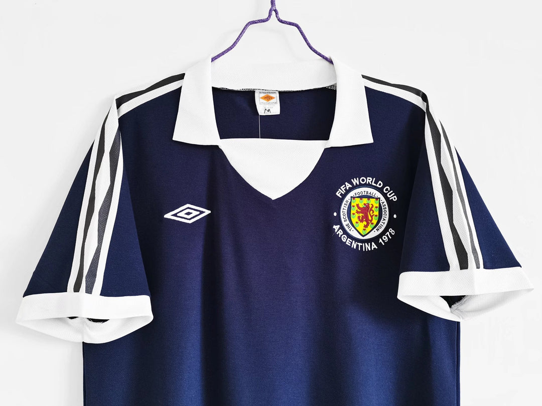 Scotland 1978 Home Retro Shirt