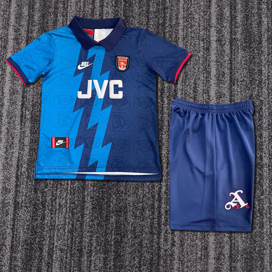 Arsenal 95/96 Children's Away Retro Set