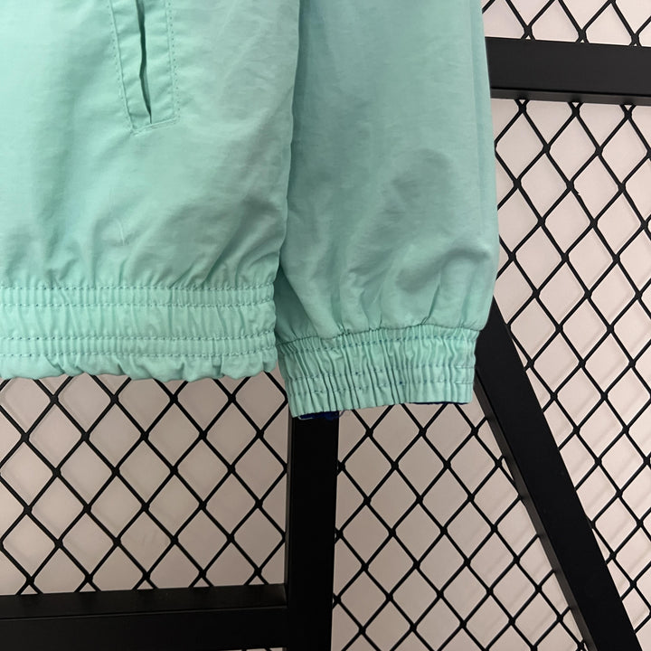 Chelsea Reversible Windbreaker Jacket - Blue/Turquoise