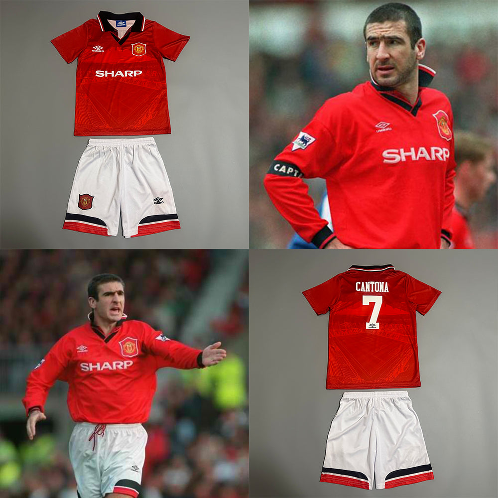 Manchester United 1994/96 Children's Retro Set