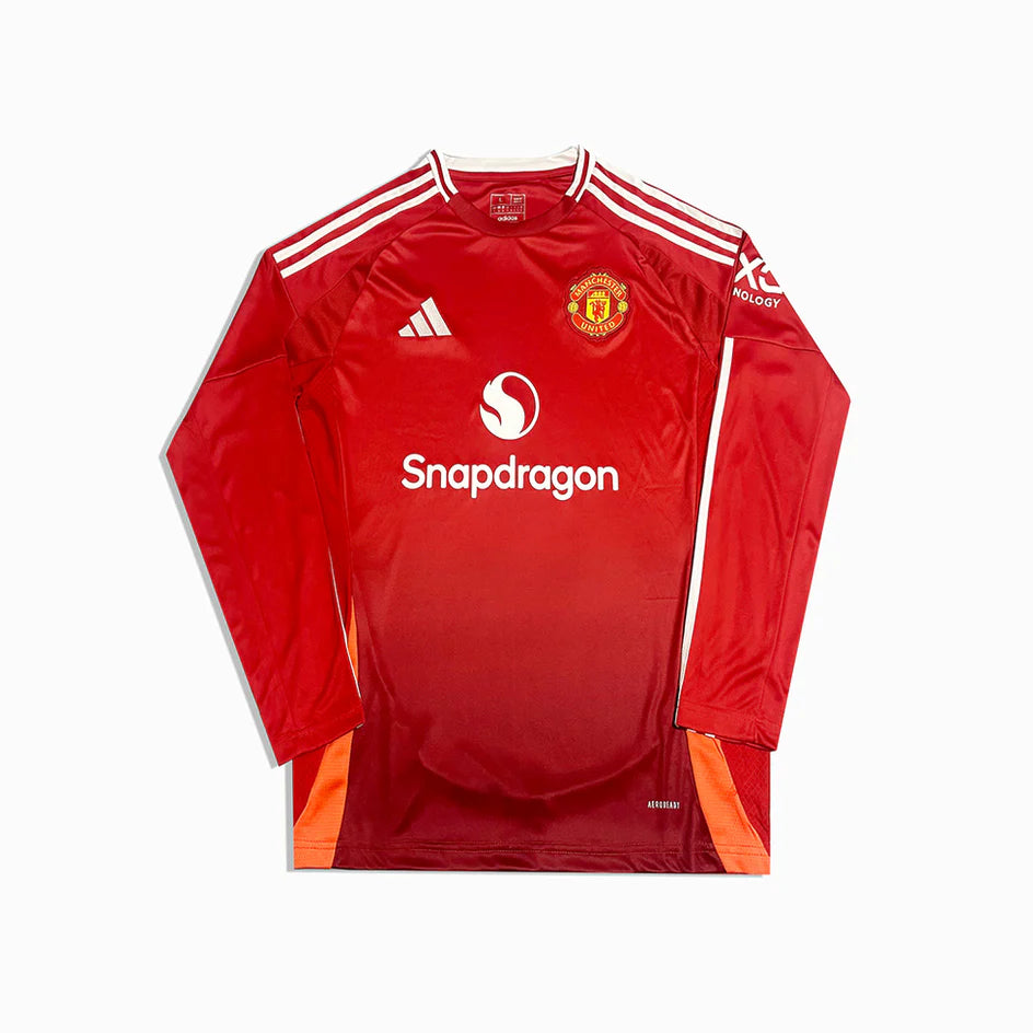 Manchester United 2024/25 Home Shirt - Long Sleeve