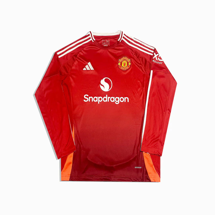 Manchester United 2024/25 Home Shirt - Long Sleeve