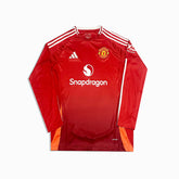 Manchester United 2024/25 Home Shirt - Long Sleeve