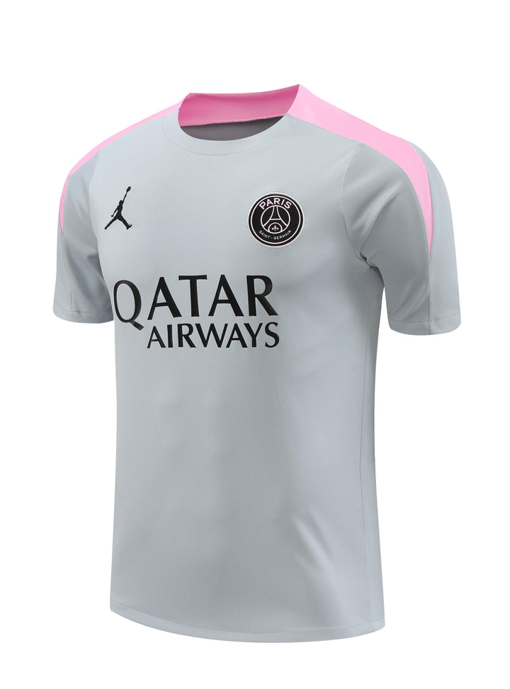 PSG 2024/25 Training Shirt - Gray/Light Pink