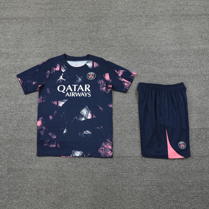 PSG 2024/25 Training Kit - Navy Blue/Pink
