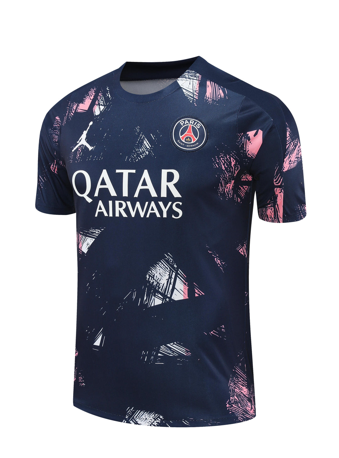 PSG 2024/25 Training Shirt - Navy Blue/Pink