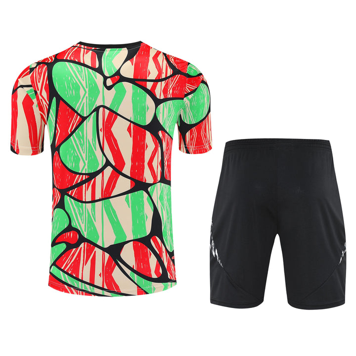 Arsenal 2025/26 Training Kit - Red/Light Green
