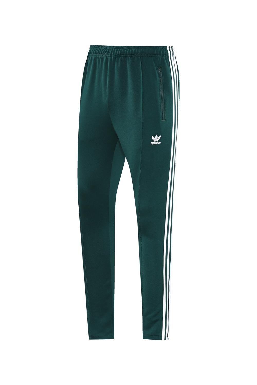 Adidas Originals Pants - Dark Green/White