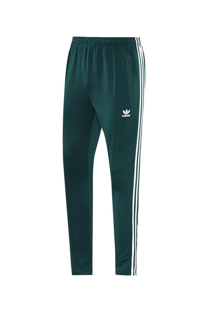 Adidas Originals Pants - Dark Green/White