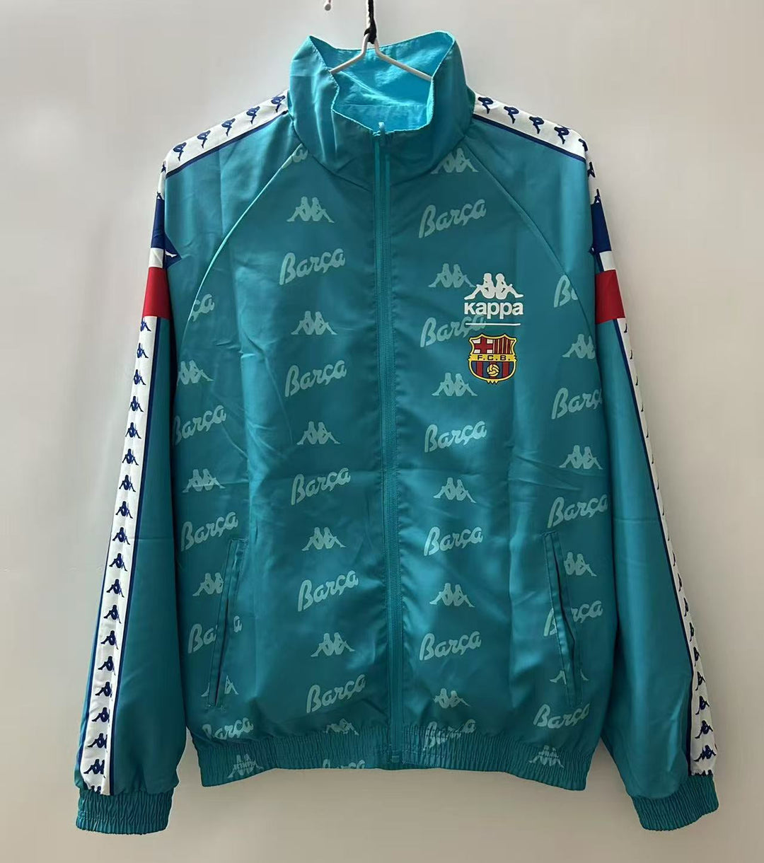 Barcelona 1992 Windbreaker Jacket - Turquoise